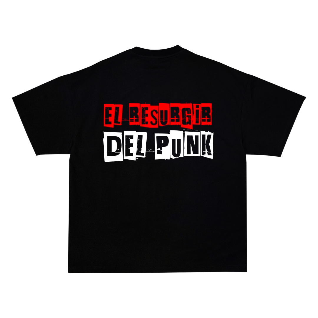 Camisa EL RESURGIR DEL PUNK(negra)